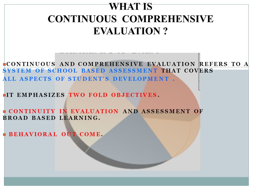 1 Comprehensive Evaluation